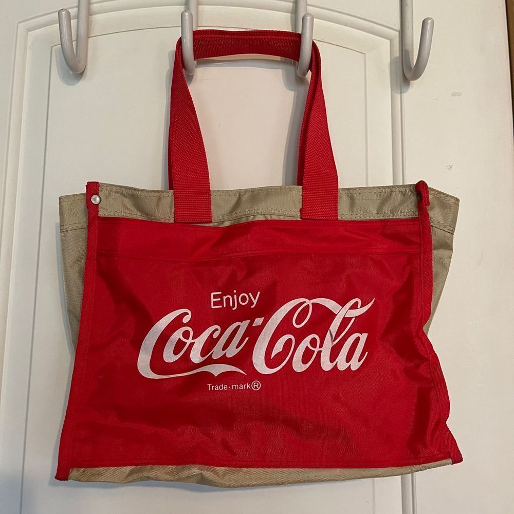 Coca Cola beach tote bag 10x13